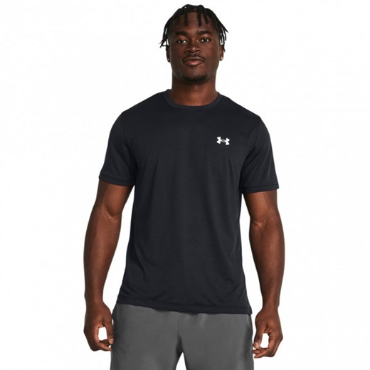 Męska koszulka do biegania Under Armour UA Launch Shortsleeve - czarna ze sklepu Sportstylestory.com w kategorii T-shirty męskie - zdjęcie 175280025