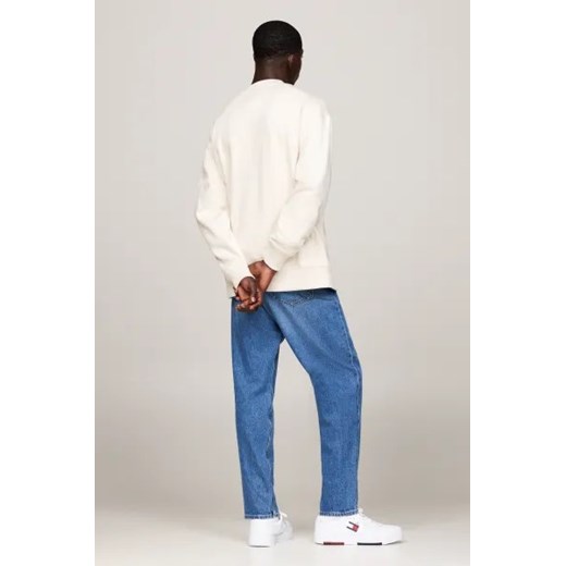 Bluza męska beżowa Tommy Jeans z napisem