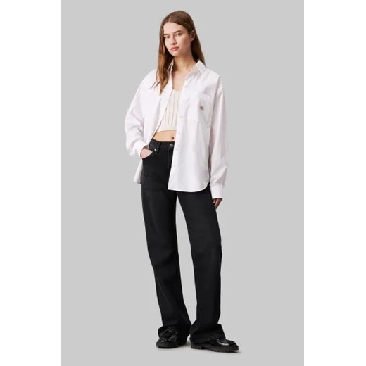 Jeansy damskie Calvin Klein z elastanu 