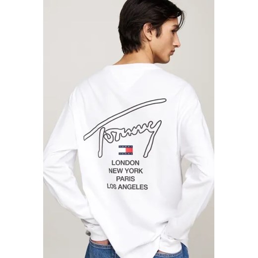 T-shirt męski Tommy Jeans z długim rękawem