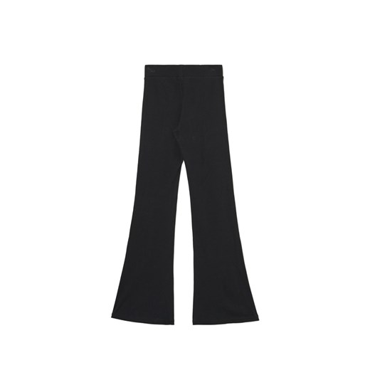 Cropp - Czarne spodnie flare - czarny Cropp M Cropp