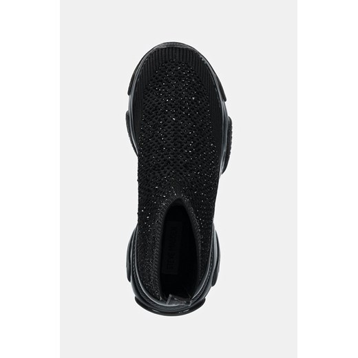 Buty sportowe damskie Steve Madden sneakersy czarne na platformie bez zapięcia