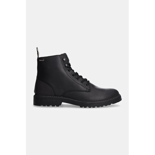 Buty zimowe męskie Barbour skórzane