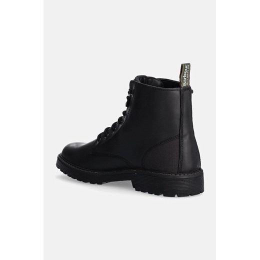 Buty zimowe męskie Barbour skórzane