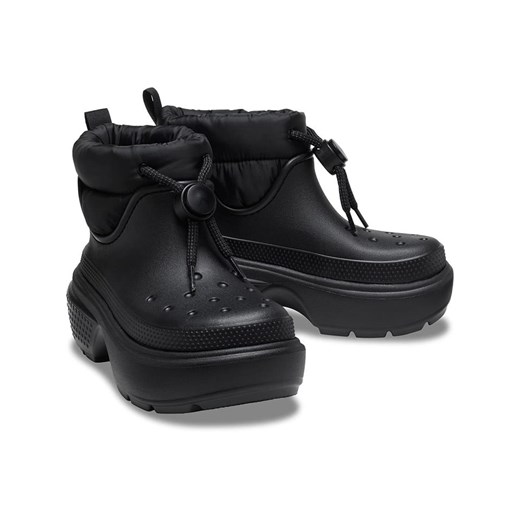 Crocs Botki zimowe &quot;Stomp Puff&quot; w kolorze czarnym ze sklepu Limango Polska w kategorii Botki - zdjęcie 175286196