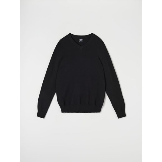 Sinsay - Bawełniany sweter - czarny Sinsay XXL Sinsay