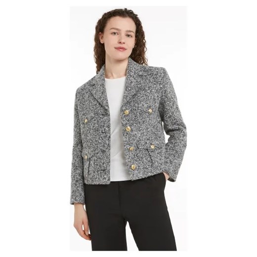 Tommy Hilfiger Żakiet | Loose fit | z dodatkiem wełny ze sklepu Gomez Fashion Store w kategorii Marynarki damskie - zdjęcie 175288576