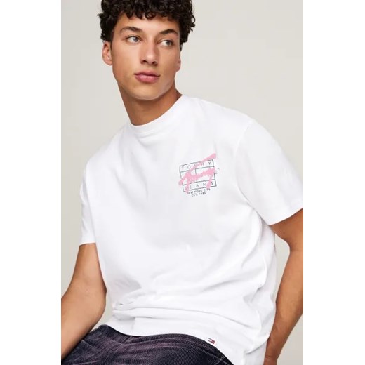 Tommy Jeans T-shirt | Regular Fit Tommy Jeans XXL wyprzedaż Gomez Fashion Store