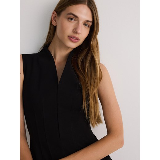 Reserved - Sukienka midi - czarny Reserved S Reserved