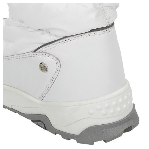 Kozaki Ocieplane Bartek W-67071L/bit, Dla Dziewcząt, Biały 37 Wojas