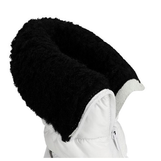 Kozaki Ocieplane Bartek W-67071L/bit, Dla Dziewcząt, Biały 35 Wojas