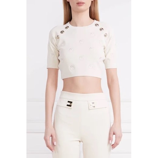 Pinko Sweter GIJON | Cropped Fit ze sklepu Gomez Fashion Store w kategorii Swetry damskie - zdjęcie 175304086
