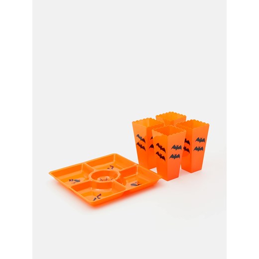 Sinsay - Zestaw do przekąsek - pomarańczowy Sinsay One Size Sinsay