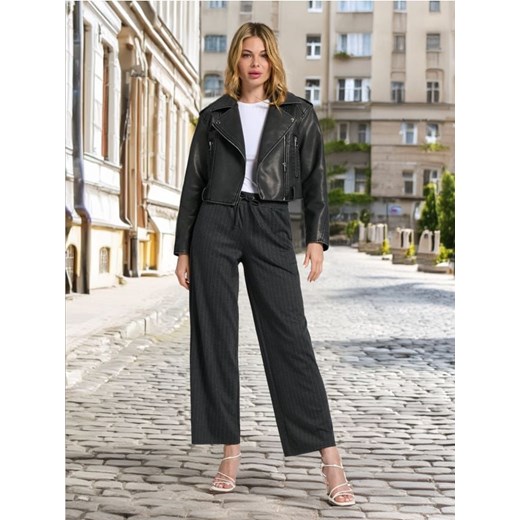 Sinsay - Spodnie wide leg - wielobarwny ze sklepu Sinsay w kategorii Spodnie damskie - zdjęcie 175306948
