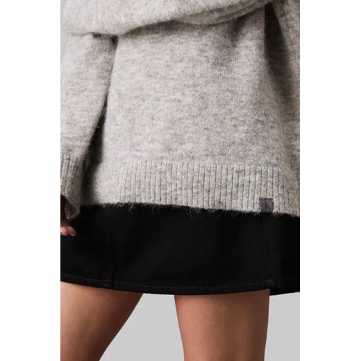 Sweter damski Calvin Klein z okrągłym dekoltem