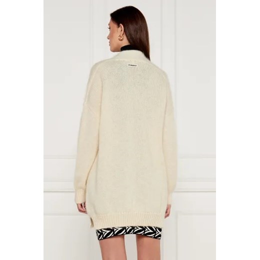 Pinko Kardigan | Regular Fit | z dodatkiem wełny Pinko S Gomez Fashion Store