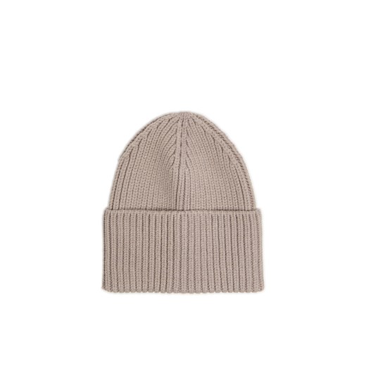 Cropp - Gładka czapka beanie - brązowy ze sklepu Cropp w kategorii Czapki zimowe damskie - zdjęcie 175310747