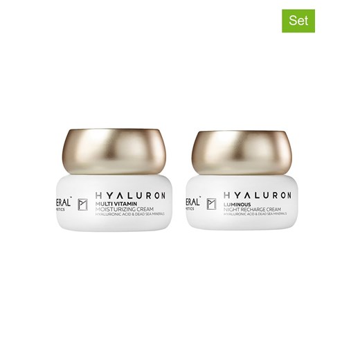 PURE MINERAL 2-częściowy zestaw &quot;Hyaluron  - Day &amp; Night&quot; - 2 x 50 ml ze sklepu Limango Polska w kategorii Kremy do twarzy - zdjęcie 175312736