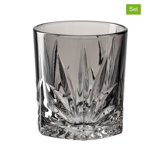 LEONARDO Szklanki (4 szt.) &quot;Capri&quot; w kolorze szarym do whiskey - 220 ml ze sklepu Limango Polska w kategorii Szklanki - zdjęcie 175312818
