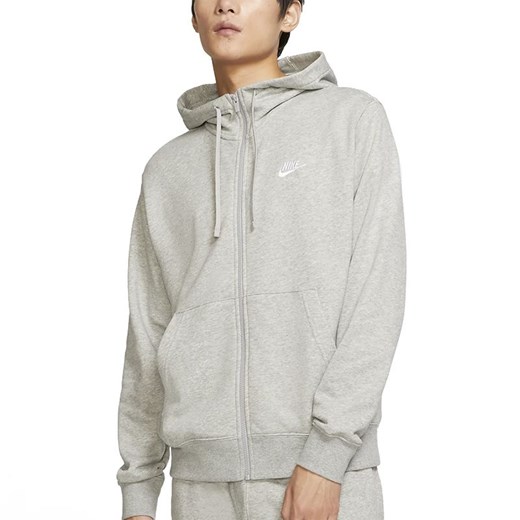 Bluza Nike Sportswear Club BV2648-063 - szara ze sklepu streetstyle24.pl w kategorii Bluzy męskie - zdjęcie 175313729