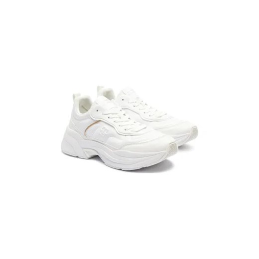 Tommy Hilfiger Sneakersy CHUNKY DRESSY RUNNER | z dodatkiem skóry Tommy Hilfiger 36 Gomez Fashion Store