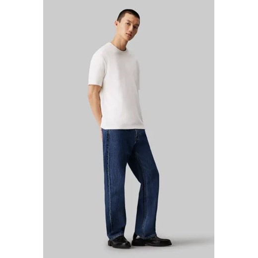 T-shirt męski Calvin Klein z krótkim rękawem casualowy