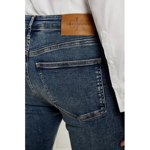Jeansy męskie Calvin Klein z elastanu