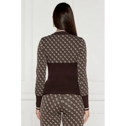 Sweter damski brązowy Guess