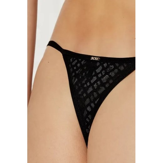 BOSS BLACK Koronkowe stringi XS Gomez Fashion Store