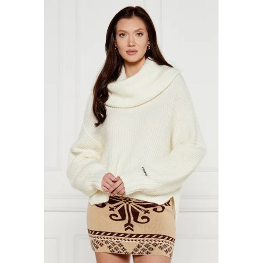 Pinko Sweter SPHYNX | Regular Fit | z dodatkiem wełny ze sklepu Gomez Fashion Store w kategorii Swetry damskie - zdjęcie 175315629
