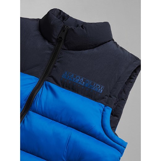 Napapijri Kamizelka pikowana &quot;Hornelen&quot; w kolorze niebieskim Napapijri 158/164 promocyjna cena Limango Polska
