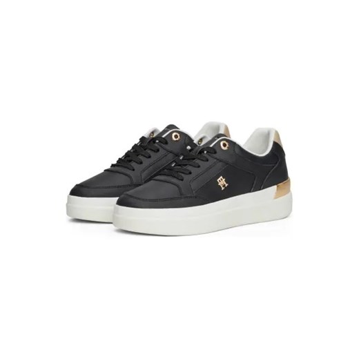 Buty sportowe damskie Tommy Hilfiger sneakersy czarne