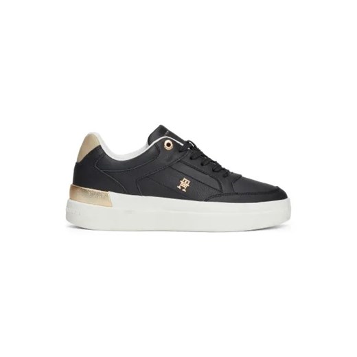 Buty sportowe damskie Tommy Hilfiger sneakersy sznurowane z tworzywa sztucznego
