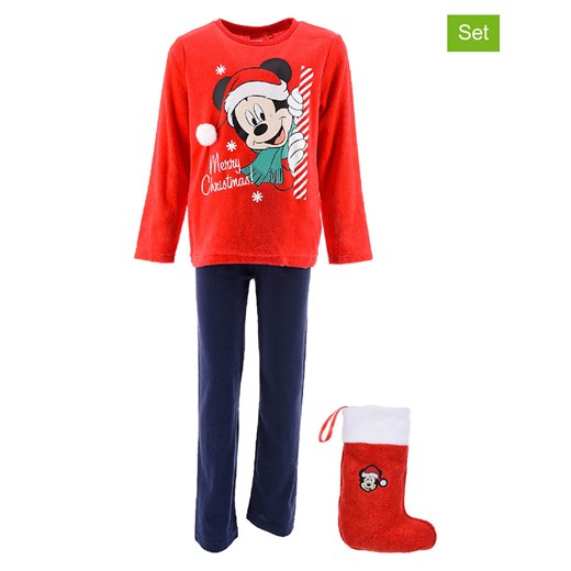 Disney Mickey Mouse 2-częściowy zestaw &quot;Myszka Miki&quot; w kolorze granatowo-czerwonym ze sklepu Limango Polska w kategorii Piżamy dziecięce - zdjęcie 175328287