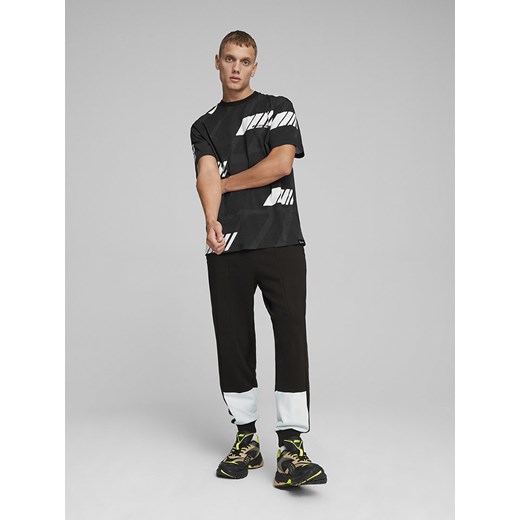 Bluzka damska Puma z krótkim rękawem z okrągłym dekoltem 