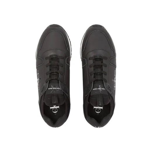 Buty sportowe męskie czarne Calvin Klein jesienne z tkaniny