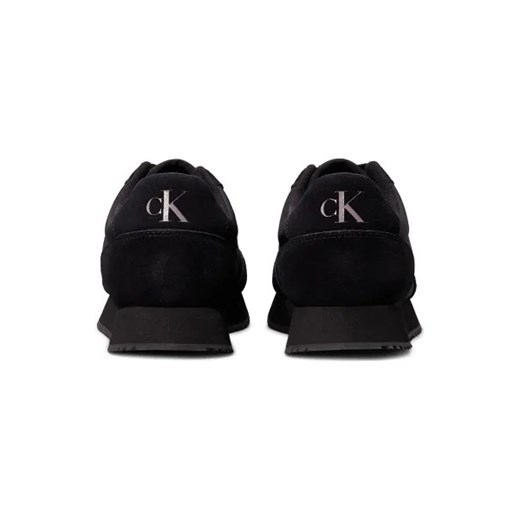 Buty sportowe męskie Calvin Klein z tworzywa sztucznego sznurowane