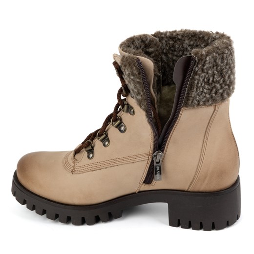 Botki Buty Olivier skórzane casual 