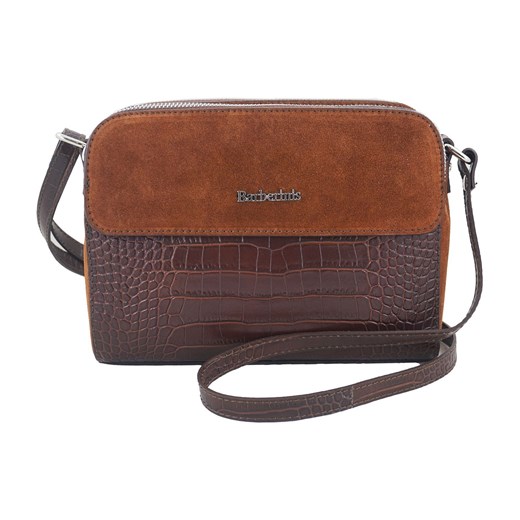 Stylowa torebka crossbody trzykomorowa - Brązowa ze sklepu butyolivier w kategorii Listonoszki - zdjęcie 175332947