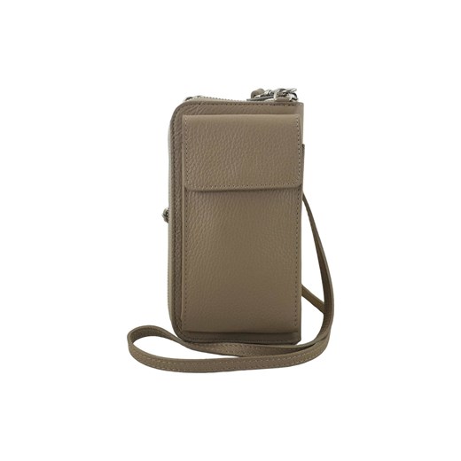 Portfel / etui na telefon ze skóry naturalnej - Beżowy ze sklepu butyolivier w kategorii Etui - zdjęcie 175333165