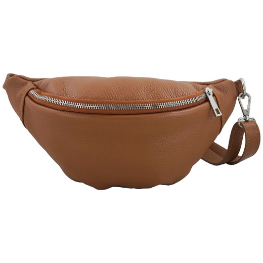 Torebka damska saszetka / nerka - Casual - Brązowa jasna ze sklepu butyolivier w kategorii Nerki - zdjęcie 175333939