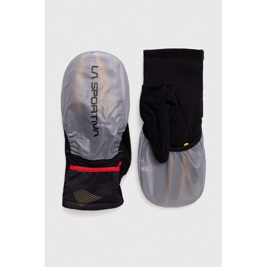 La Sportiva rękawiczki Trail męskie kolor czarny ze sklepu ANSWEAR.com w kategorii Rękawiczki męskie - zdjęcie 175339195