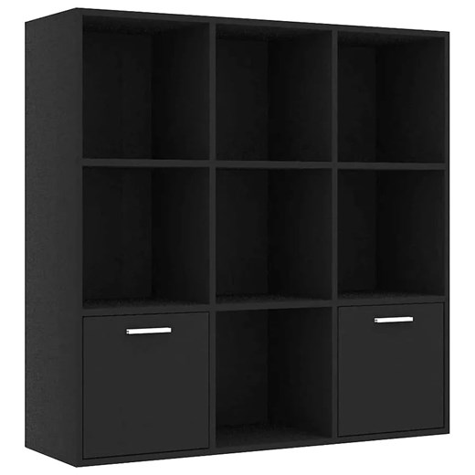 Czarny minimalistyczny regał - Nero 3X ze sklepu Edinos.pl w kategorii Regały i witryny - zdjęcie 175339517