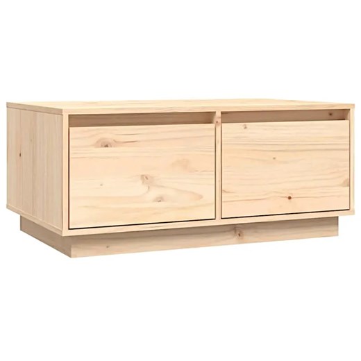 Stolik Kawowy Naturalne Drewno Sosnowe R2-N54 ze sklepu Edinos.pl w kategorii Stoliki kawowe - zdjęcie 175339525