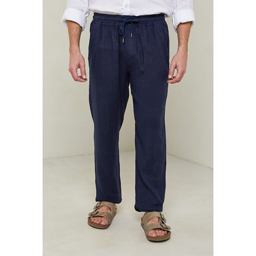 Lin Passion Spodnie w kolorze granatowym Lin Passion XL/XXL okazja Limango Polska