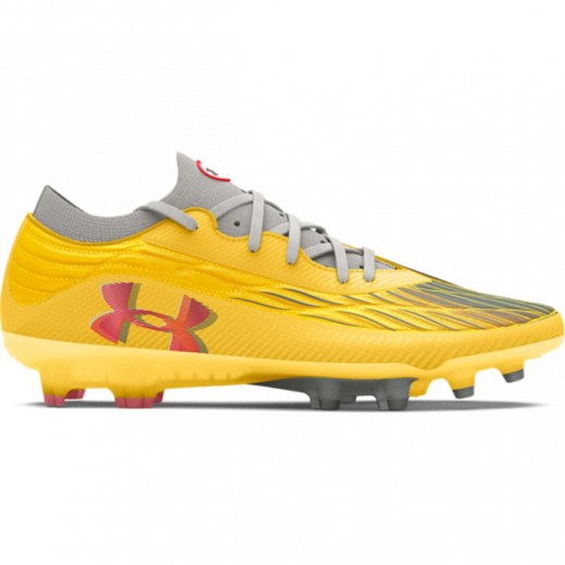 Damskie buty piłkarskie korki lanki  Under Armour UA W Magnetico Elite 4 Fg - żółte ze sklepu Sportstylestory.com w kategorii Buty sportowe męskie - zdjęcie 175344659