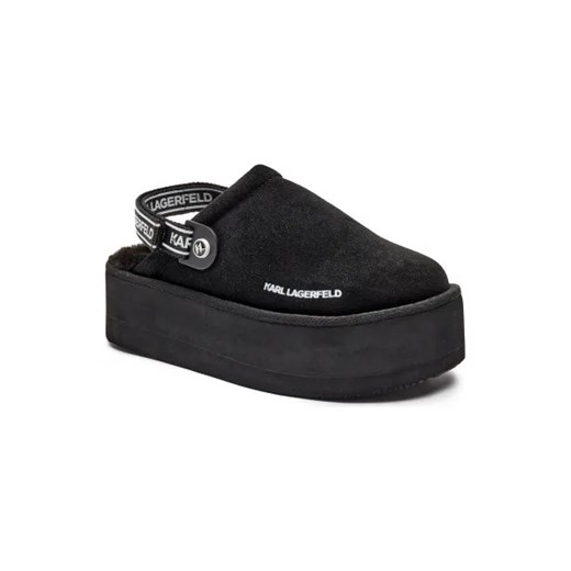 Karl Lagerfeld Skórzane mule THERMO Karl Lagerfeld 40 Gomez Fashion Store