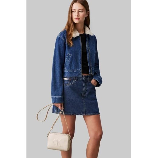 Listonoszka Calvin Klein ze skóry ekologicznej na ramię