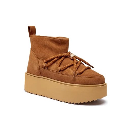 INUIKII Skórzane śniegowce CLASSIC LOW PLATFORM ze sklepu Gomez Fashion Store w kategorii Śniegowce damskie - zdjęcie 175348076