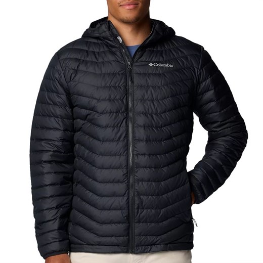 Kurtka Columbia Westridge Down Hooded 2050735012 - czarna ze sklepu streetstyle24.pl w kategorii Kurtki męskie - zdjęcie 175352825